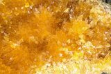 Intense Orange Calcite Crystal Cluster - Poland #228279-1